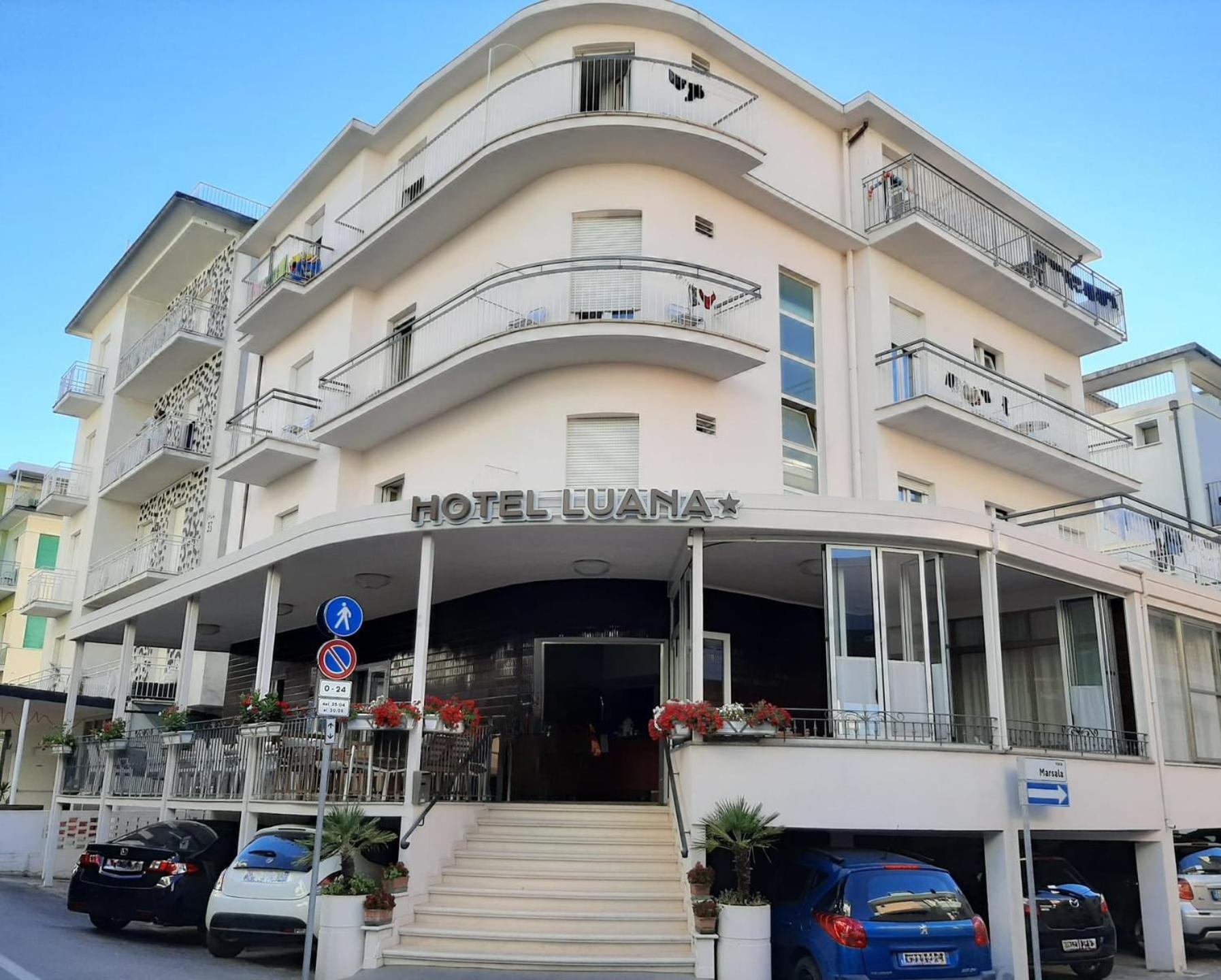 Hotel Luana Rimini Exteriér fotografie